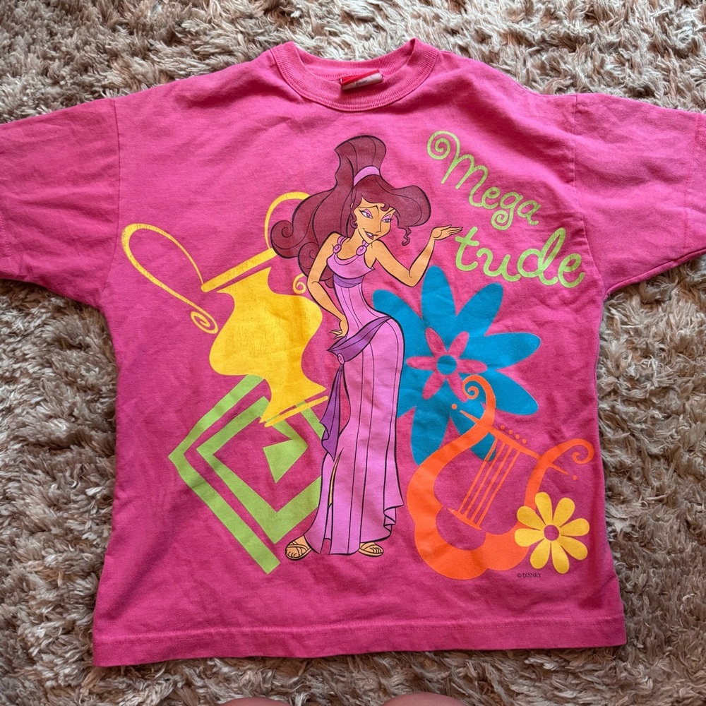 VINTAGE Deadstock Walt Disney Hercules Meg Tee 90s Megatude